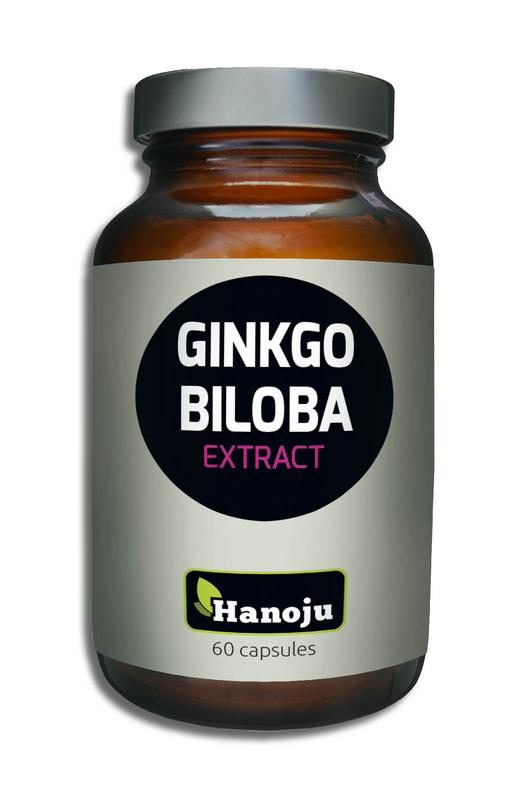 Hanoju Ginkgo Biloba extract 60 Capsules