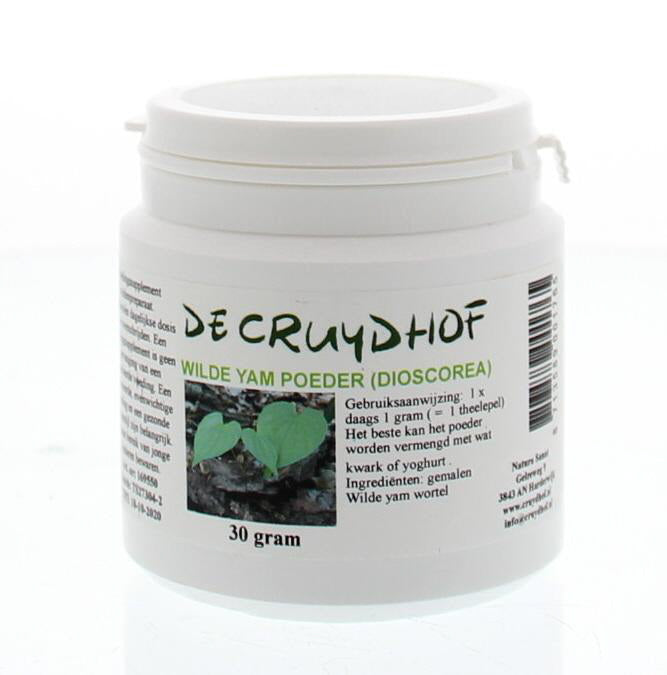 Cruydhof Wilde yam poeder 30 Gram
