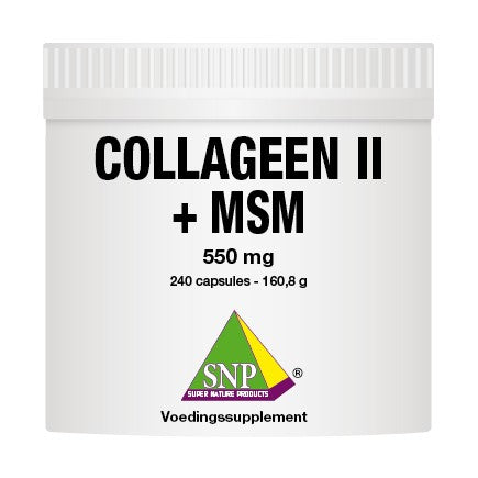 SNP Collageen II + MSM 240 Capsules