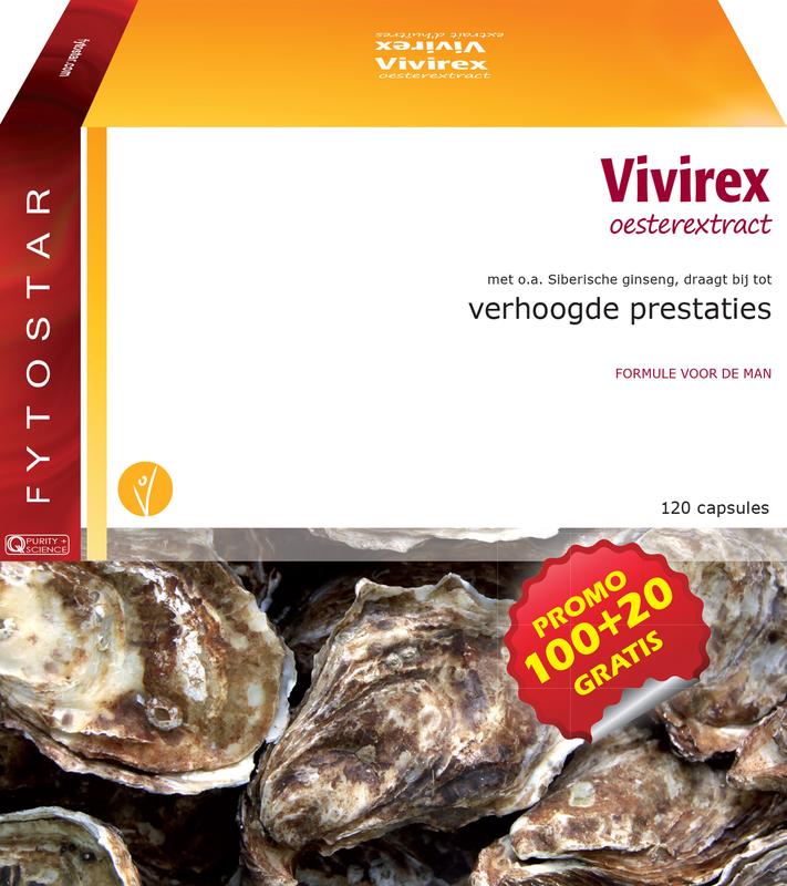 Fytostar Vivirex maxi 120.00 Capsules