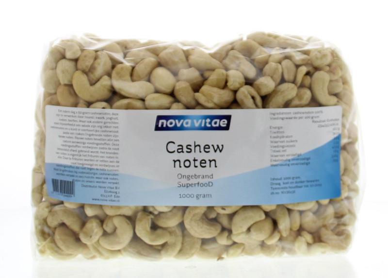 Nova Vitae Cashewnoten ongebrand raw 1 Kilogram