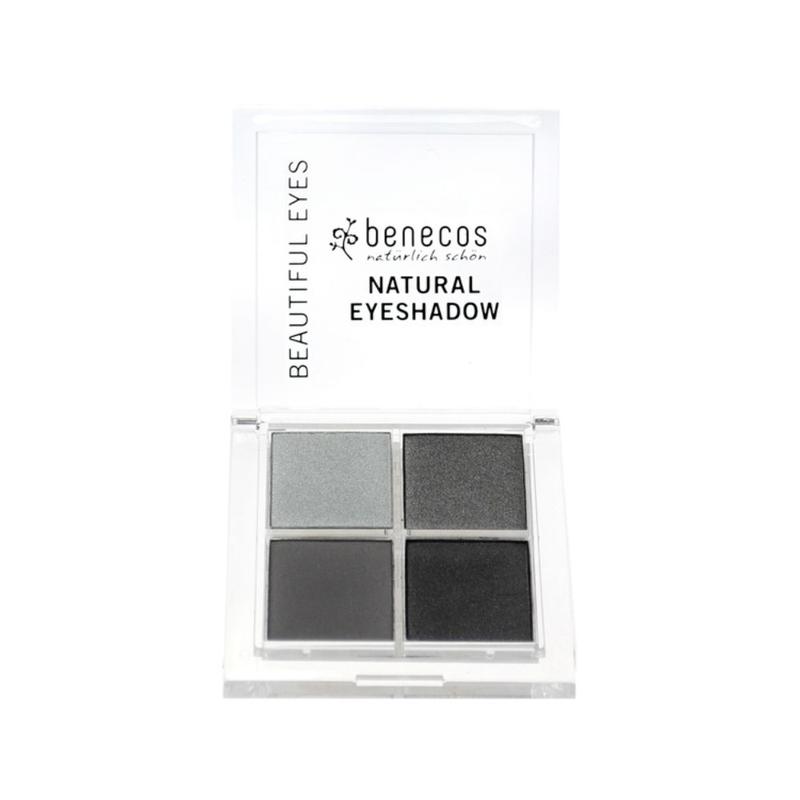 Benecos natural beauty Natural eyeshadow quantro smokey eyes 1 Stuks