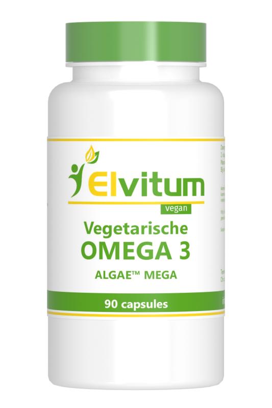 Elvitum Omega 3 vegetarisch 90 Vegetarische capsules