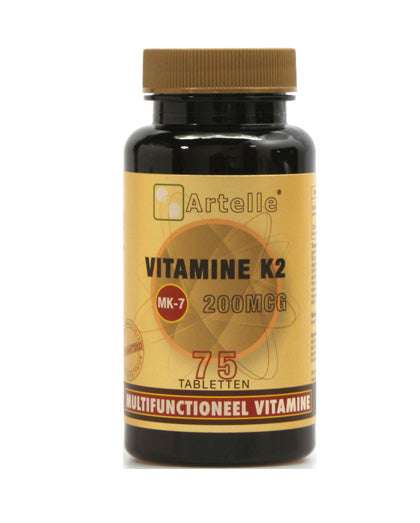 Artelle Vitamine K2 200mcg (Menachinon-7) 75 Tabletten