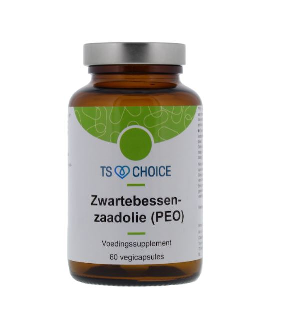 TS Choice Zwartebessenzaadolie 60 Vegetarische capsules