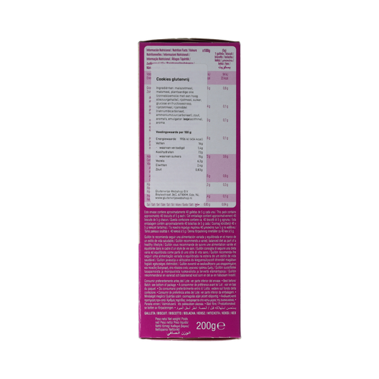 Gullon Cookies glutenvrij 200.00 Gram