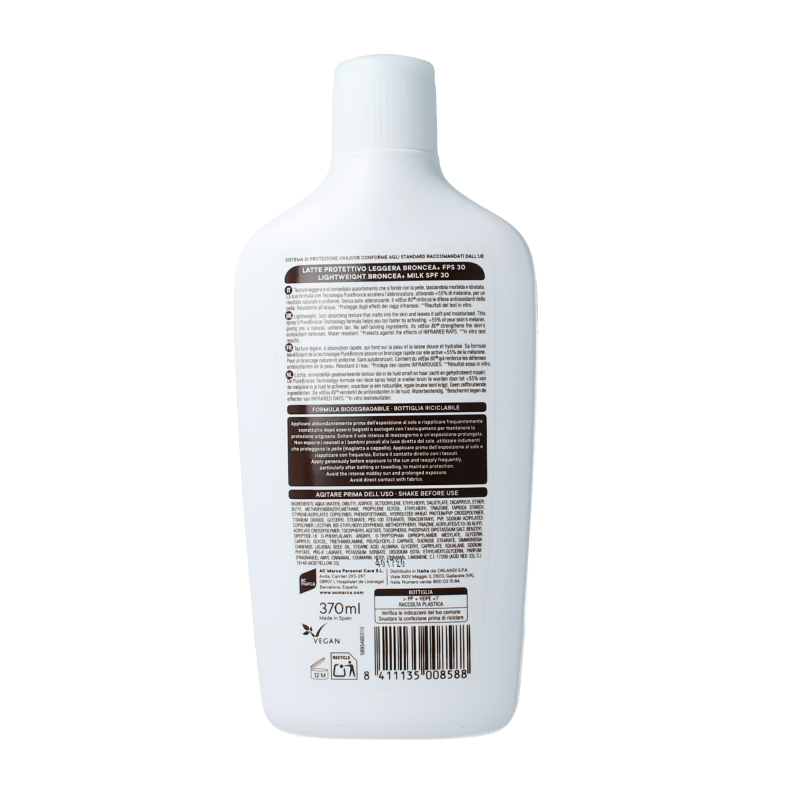 Ecran Broncea milk SPF30 370 Milliliter
