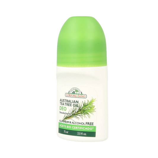 Corpore Sano Deodorant roller tea tree 75 Milliliter