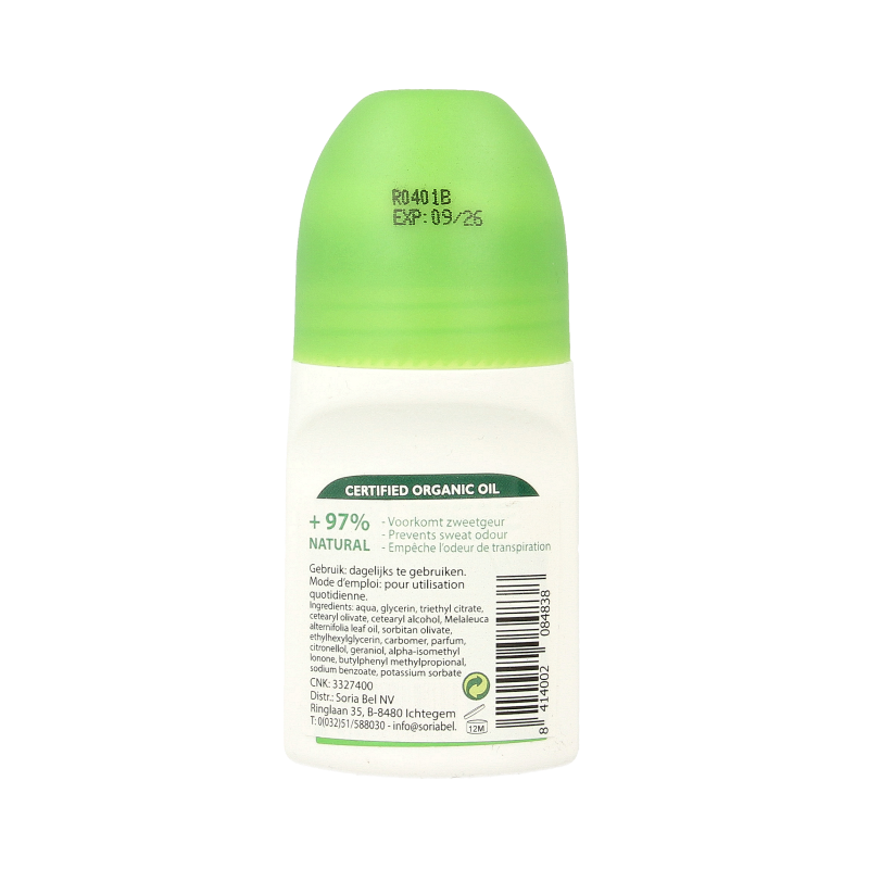 Corpore Sano Deodorant roller tea tree 75 Milliliter
