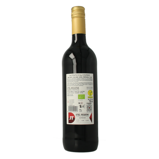 Autentico Bobal tempranillo rode wijn bio 750.00 Milliliter