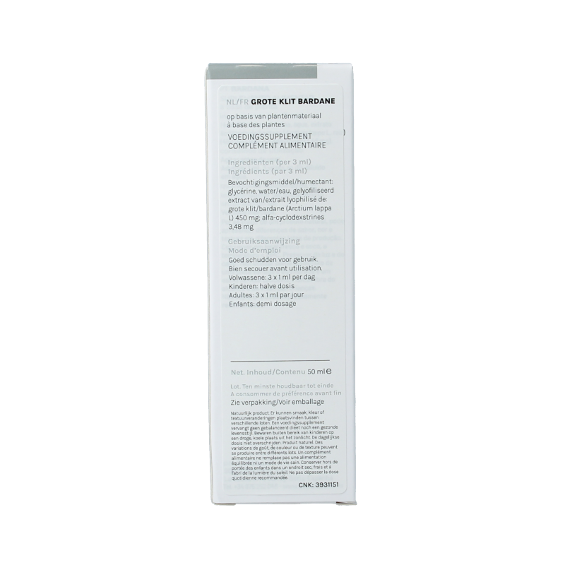 Soria Natural Arctium lappa extract 50 Milliliter