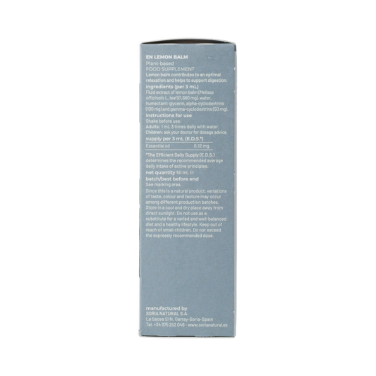 Soria Natural Melissa officinalis XXI 50.00 Milliliter
