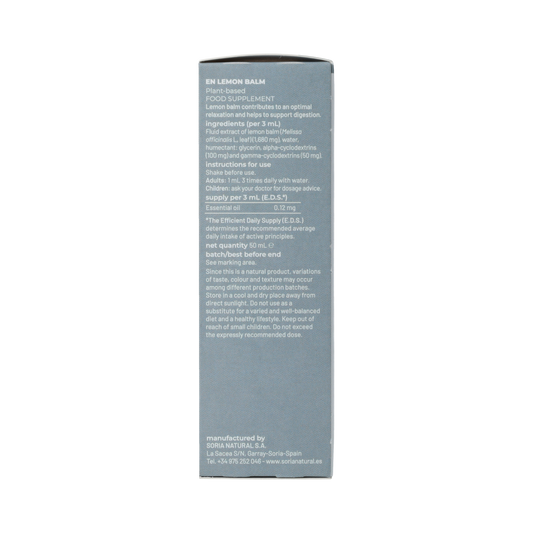 Soria Natural Melissa officinalis XXI 50.00 Milliliter