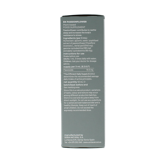 Soria Natural Passiflora incarnata extract 50.00 Milliliter