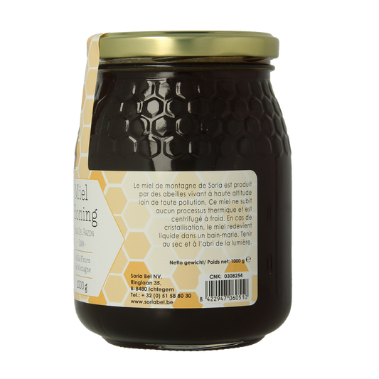 Soria Natural Berghoning miel aromatica 1.00 Kilogram