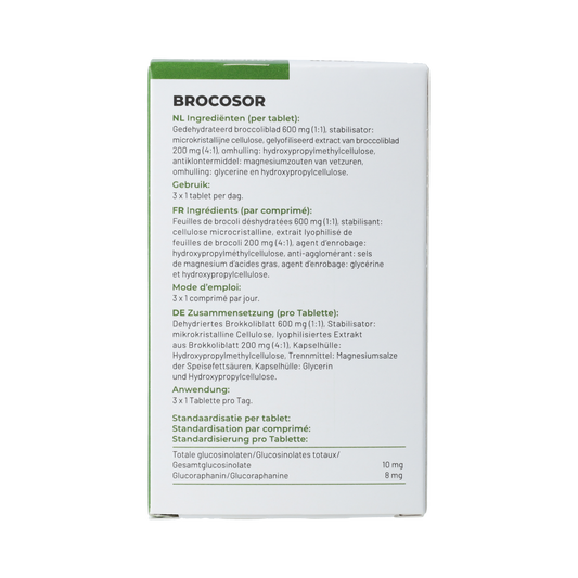 Soria Natural Brocosor 60.00 Tabletten