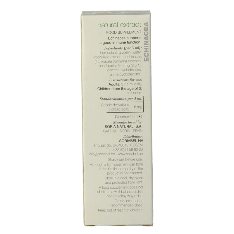 Soria Natural Echinacea purpurea XXI 50 Milliliter