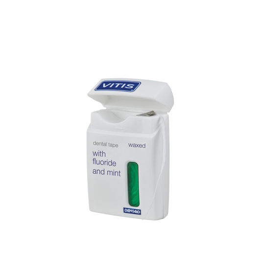 Vitis Tape waxed fluor mint groen 50 meter 1 Stuks