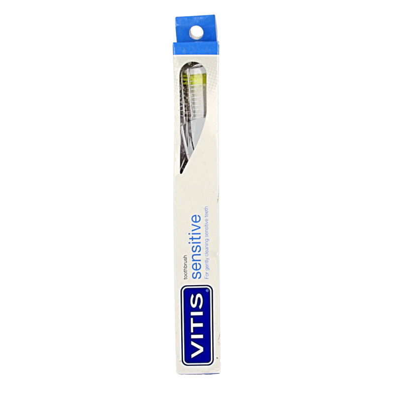 Vitis Tandenborstel sensitive met sample tandpasta 1 Stuks