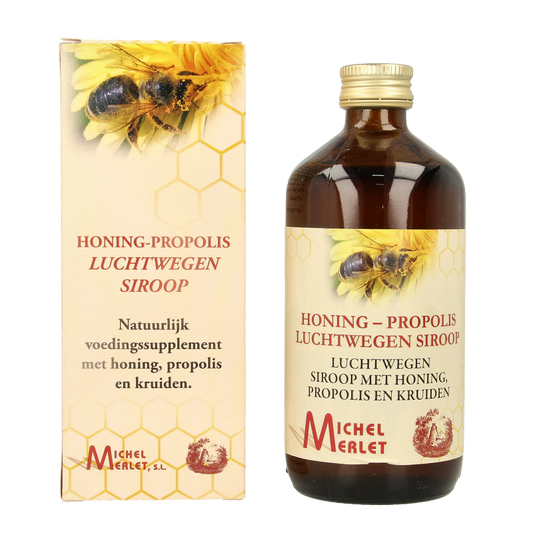Michel Merlet Honing - propolis luchtwegen siroop 250 Milliliter