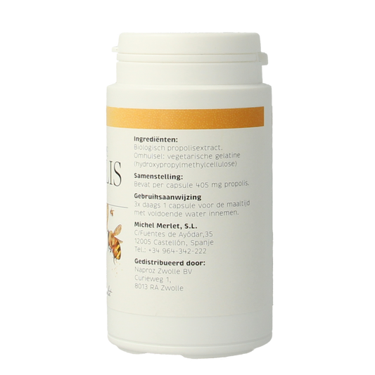Michel Merlet Propolis capsules bio 90.00 Capsules