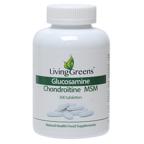 Livinggreens Glucosamine chondroitine MSM 300 Tabletten
