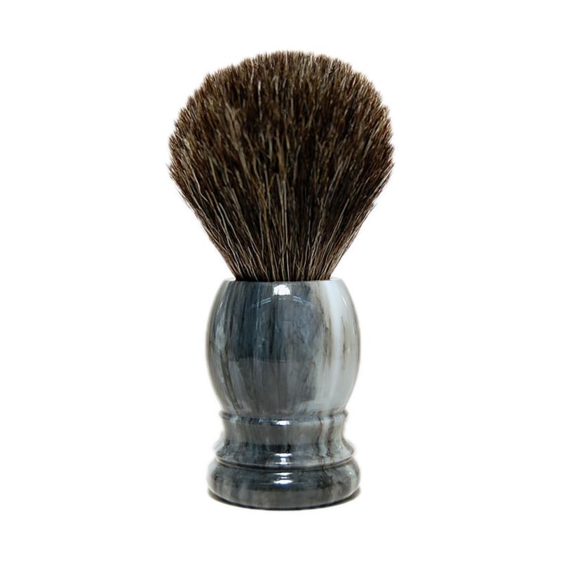 Hans Baier Scheerkwast graudas marmer/grijs 1 Stuks