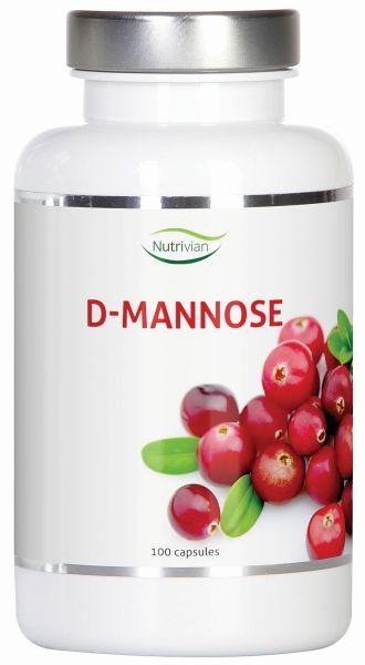 Nutrivian D-Mannose 500mg 100 Capsules