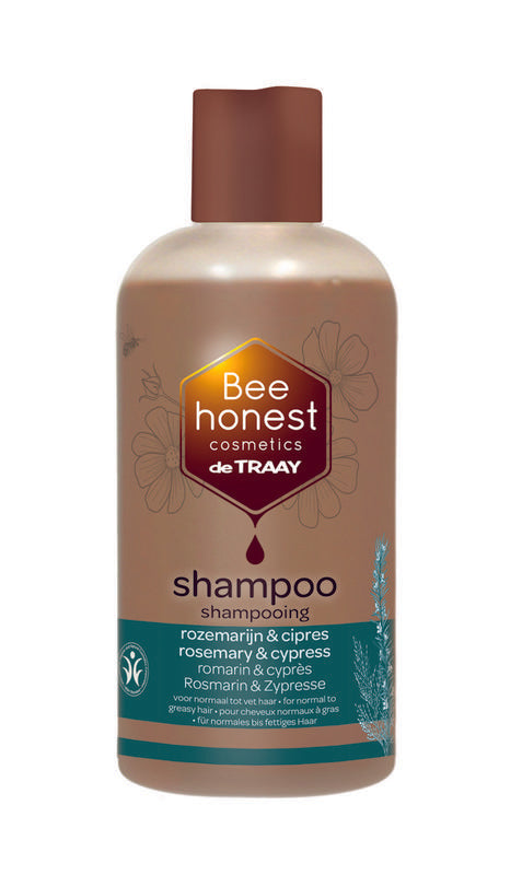 Traay Bee Honest Shampoo rozemarijn & cipres 500 Milliliter