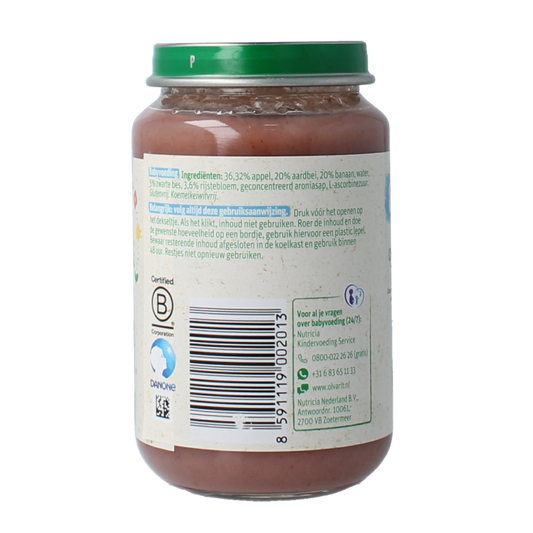 Olvarit Appel aardbei banaan 8M56 200 Gram