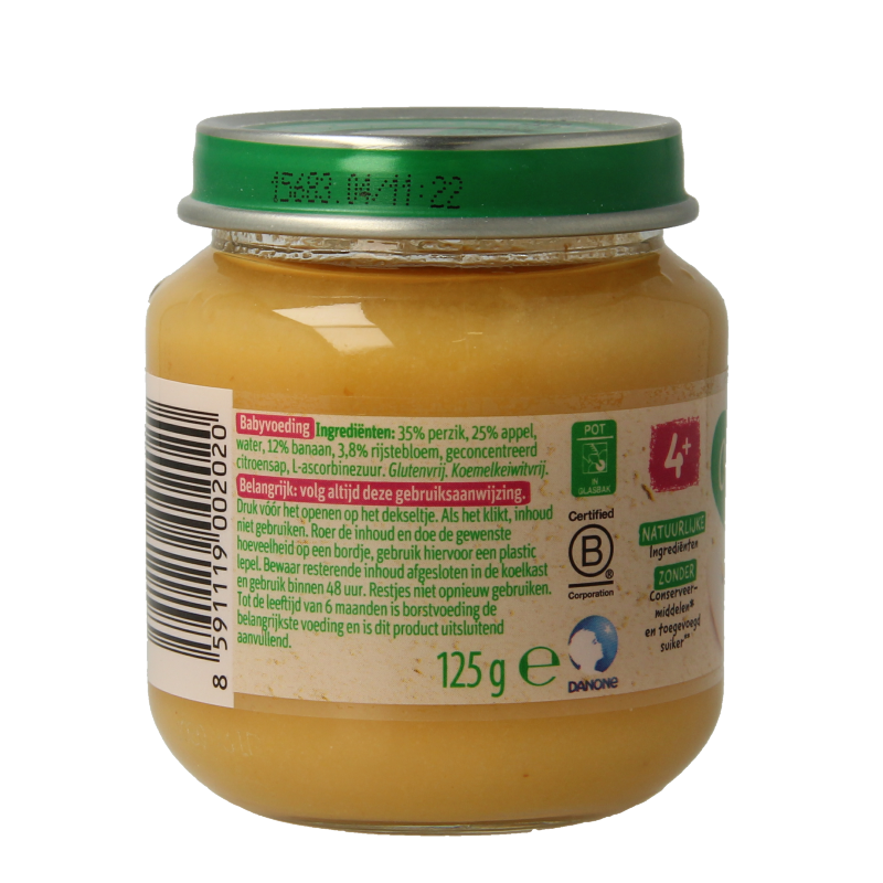 Olvarit Perzik appel 4M02 125 Gram