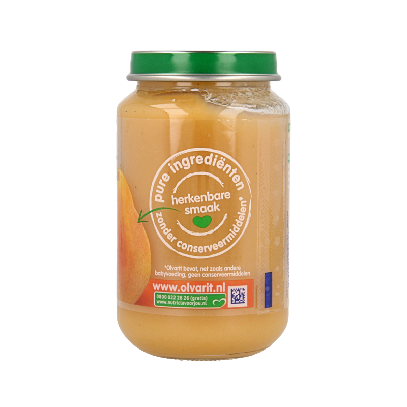 Olvarit Peer appel abrikoos 6M55 200 Gram