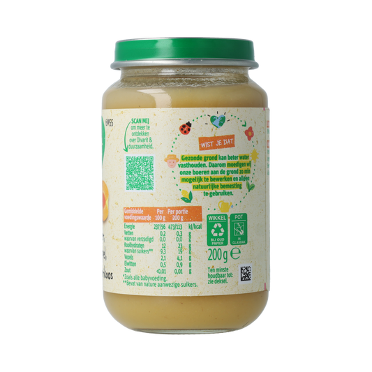 Olvarit Peer appel abrikoos 6M55 200.00 Gram