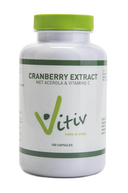 Vitiv Cranberry capsules 100.00 Capsules