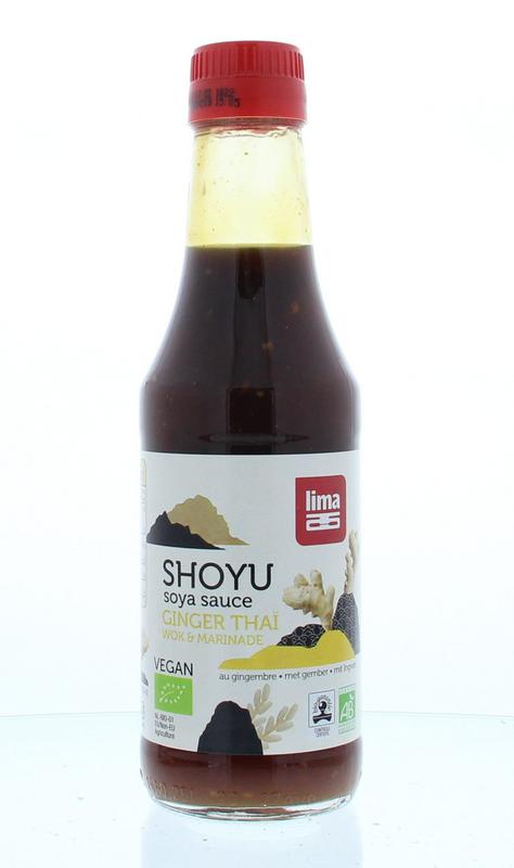 Lima Shoyu ginger Thai bio 250.00 Milliliter