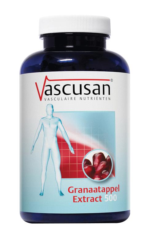 Vascusan Granaatappel extract 500 60.00 Tabletten