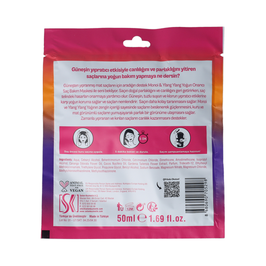 Urban Care Monoi & ylang ylang hair mask sachet 50.00 Milliliter