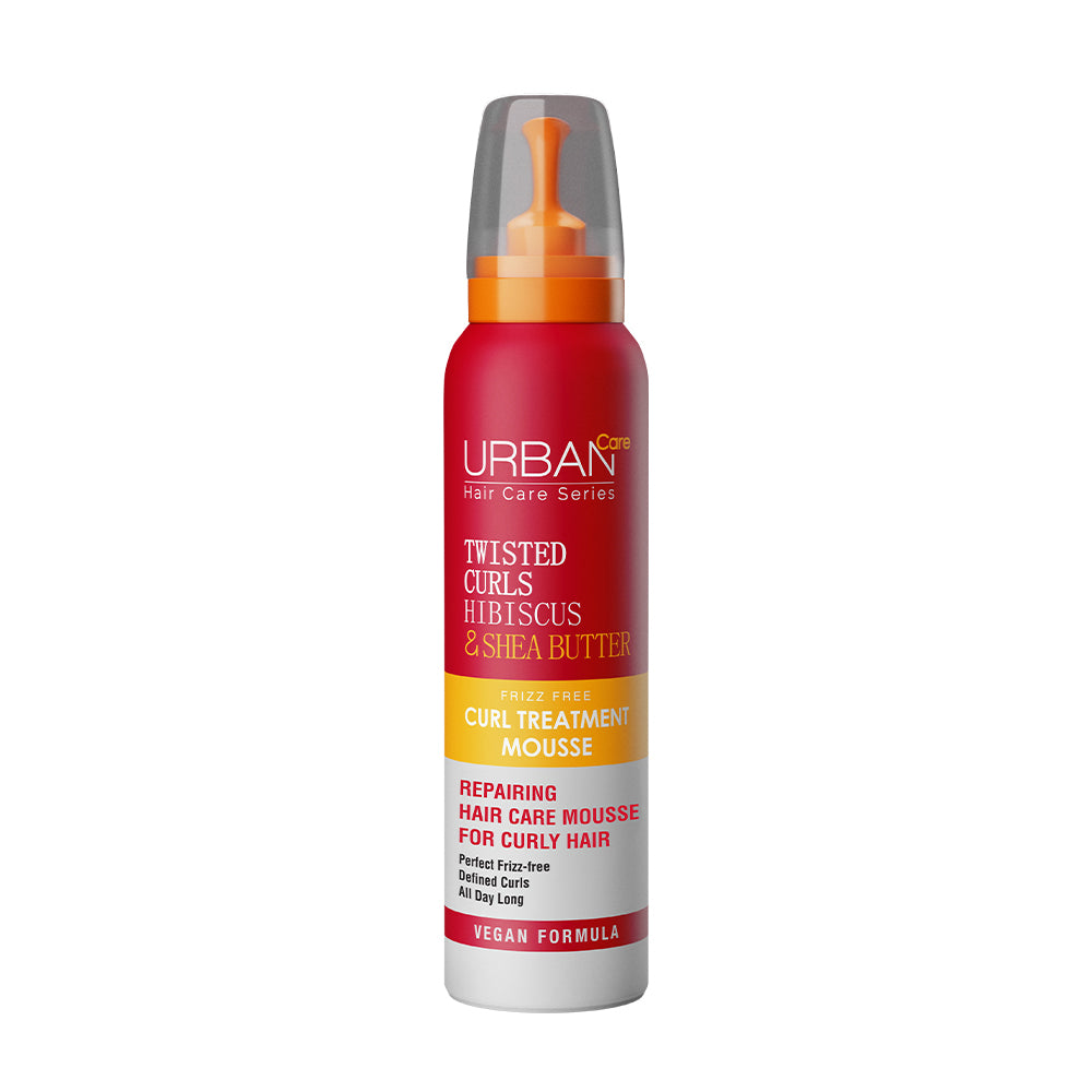 Urban Care Hibiscus & shea butter curl treatment mousse 150 Milliliter