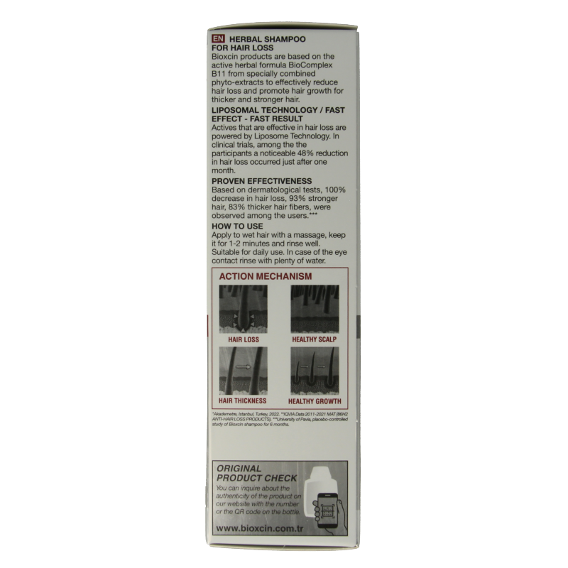 Bioxcin Shampoo normaal/droog haar 300 Milliliter