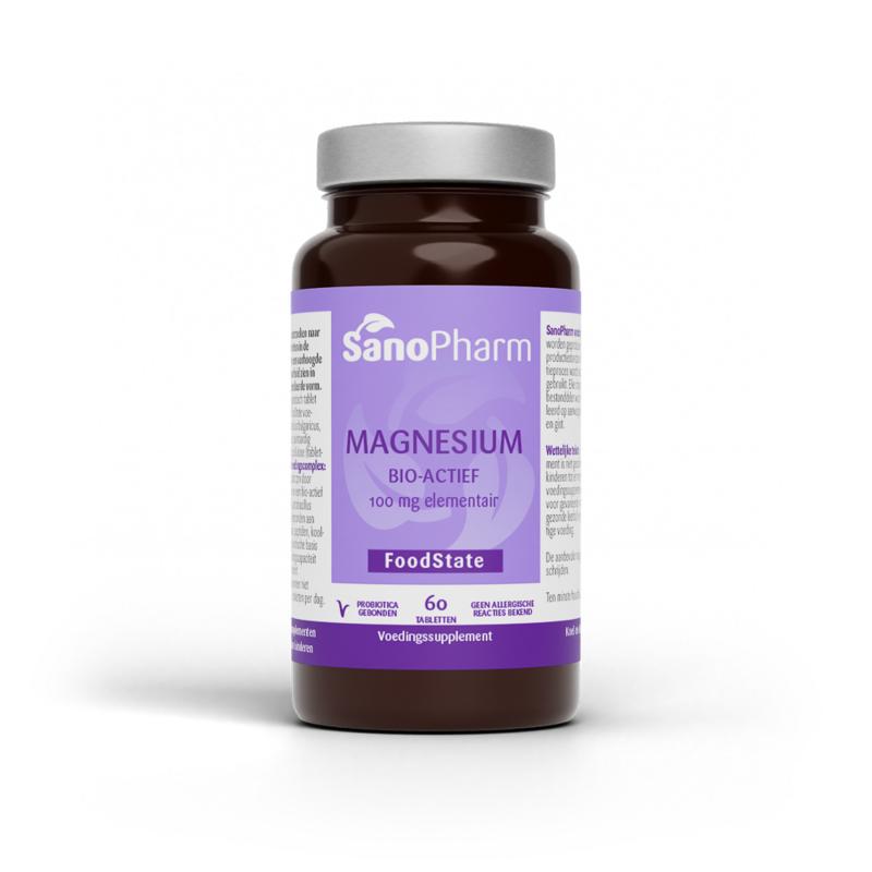 SanoPharm FoodState magnesium 100 mg 60 Tabletten