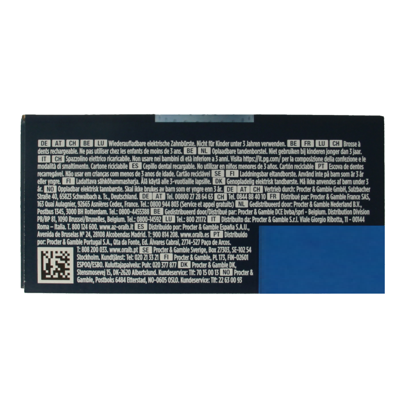 Oral B Vitality pro blue 1 Stuks