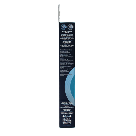 Oral B Opzetborstels ultimate clean black 4 Stuks
