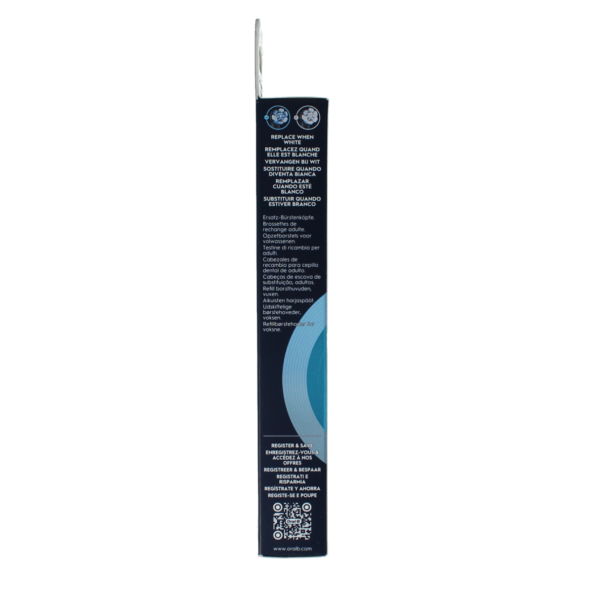 Oral B Opzetborstels ultimate clean black 4.00 Stuks