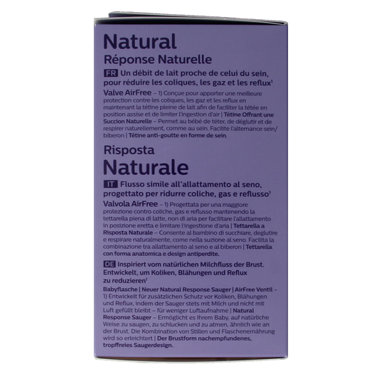 Avent Natural airfree voedingsfles 125 Milliliter