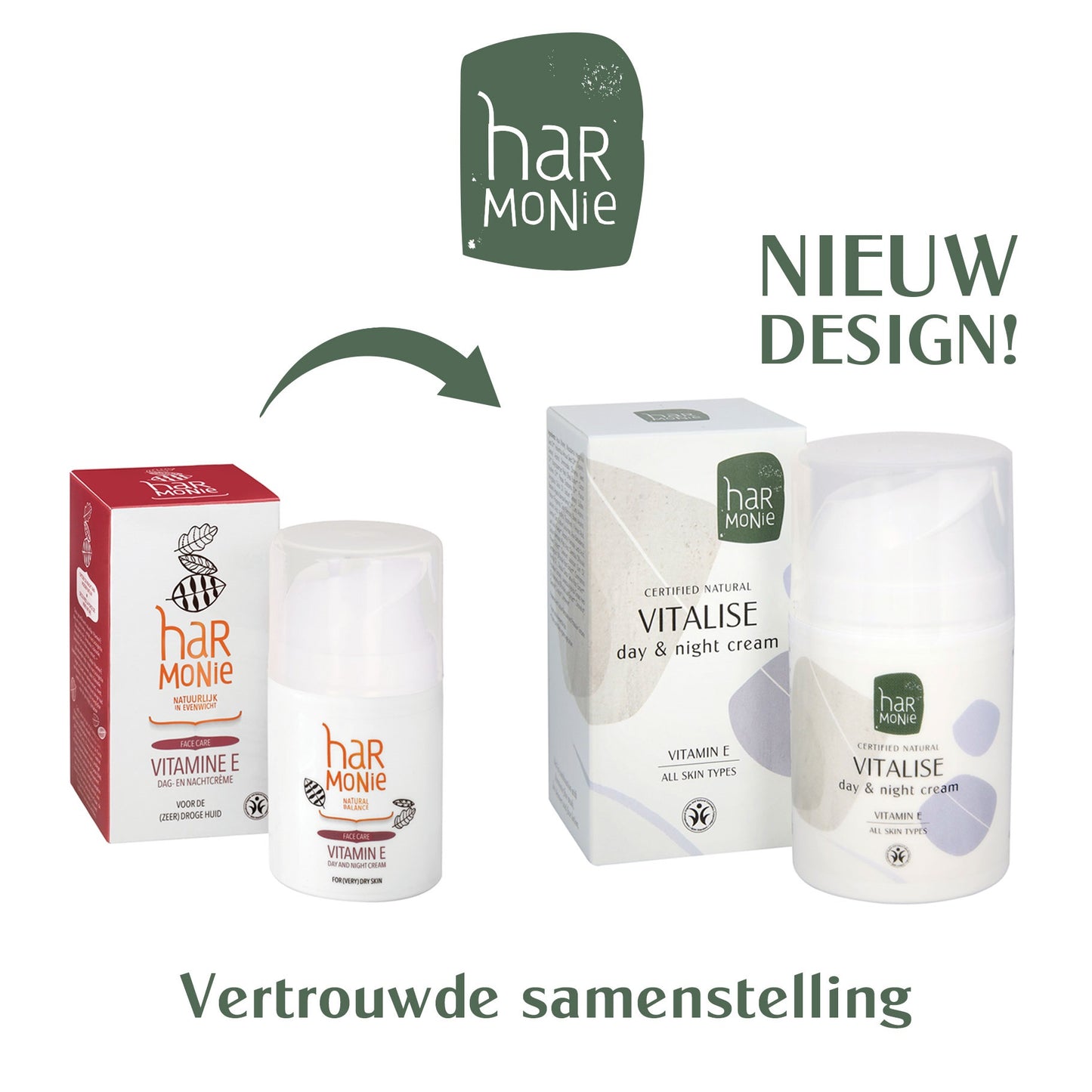 Harmonie Hydrate dag- en nachtcreme 50 Milliliter