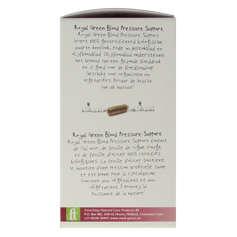 Royal Green Blood pressure support bio 60 Vegetarische capsules