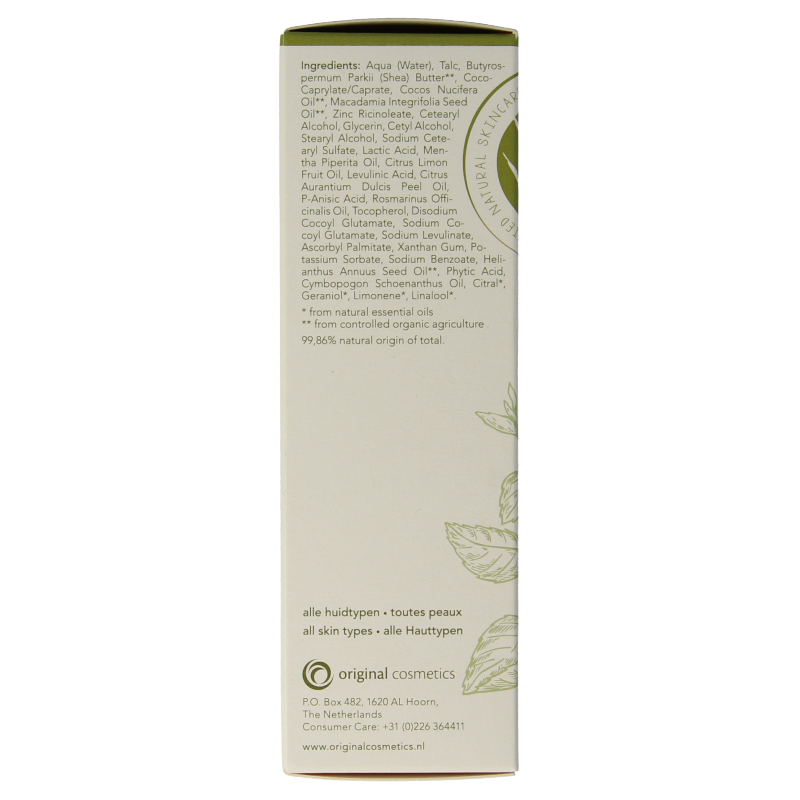 Earth Line Long lasting deodorant lemon & mint 50 Milliliter