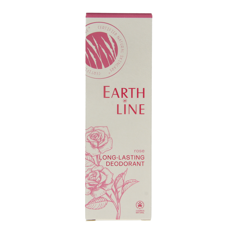 Earth Line Long lasting deodorant rose 50 Milliliter