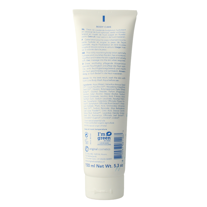 Earth Line Bodylotion aqua 150 Milliliter