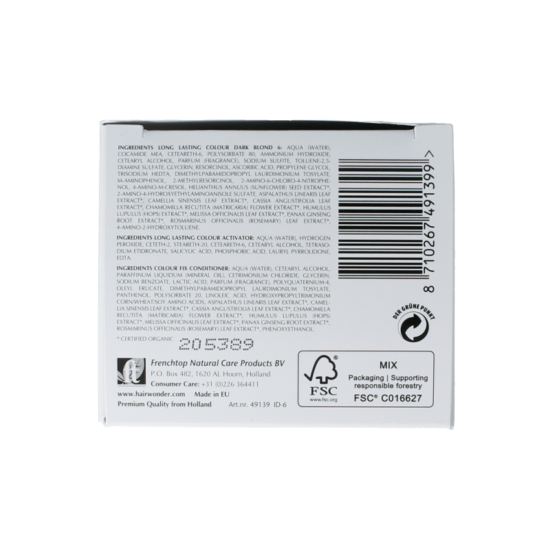 Hairwonder Colour & Care 6 dark blond 100 Milliliter
